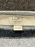 Ann Taylor LOFT Stripes Gray Pullover Sweater Size XXS - photo 7