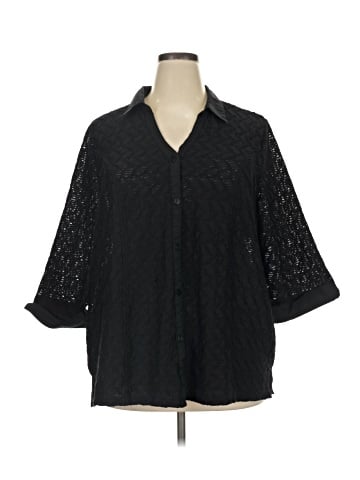 Catherines 3/4 Sleeve Blouse (view 1)