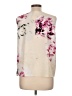 DKNYC 100% Polyester Ivory Sleeveless Blouse Size L - photo 2