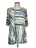 N Touch Blue Short Sleeve Blouse Size L - photo 1