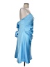 Alfred Angelo 100% Polyester Blue Cocktail Dress Size 12 - photo 4