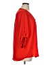 Roz & Ali 100% Polyester Red 3/4 Sleeve Blouse Size 1X - photo 4