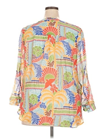 Figueroa & Flower 3/4 Sleeve Blouse (view 2)