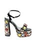 Azalea Wang Black Sandals Size 7 - photo 1
