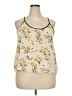 J.Crew 100% Polyester Yellow Sleeveless Blouse Size XXL - photo 1