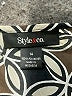 Style&Co 100% Polyester Black Short Sleeve Blouse Size 14 - photo 7
