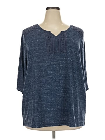 Catherines Short Sleeve Henley (view 1)