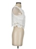 Lulus 100% Polyester White Sleeveless Blouse Size S - photo 4