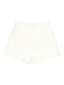Chico's Solid Ivory Shorts Size Med (1) - photo 2