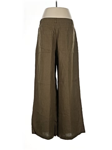 Madewell The Zoe Relaxed Wide Pant in 100% Linen (view 2)