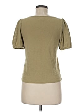 Madewell Eyelet-Sleeve Henley Top (view 2)