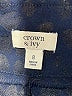 Crown & Ivy Animal Print Gray Blue Active Pants Size 8 - photo 7