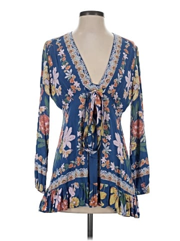 Free People 3/4 Sleeve Blouse (view 1)
