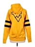 Pro Edge 100% Polyester Yellow Zip Up Hoodie Size M - photo 2