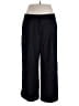 Ann Taylor LOFT 100% Polyester Black Casual Pants Size 14 - photo 1