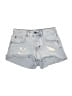 Billabong Hearts Blue Denim Shorts Size 25 waist - photo 1