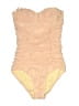 J.Crew Solid Tan One Piece Swimsuit Size 6 - photo 1