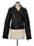 DKNY 100% Polyurethane Black Jacket Size M - photo 1
