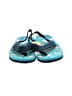 Cat & Jack Teal Flip Flops Size 9 - 10 Kids - photo 2