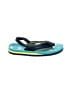 Cat & Jack Teal Flip Flops Size 9 - 10 Kids - photo 1