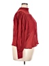 J.Crew 100% Viscose Red Long Sleeve Blouse Size 2X - photo 4