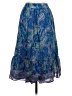 Talbots Paisley Blue Casual Skirt Size S - photo 2