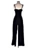 Francesca's 100% Polyester Black Jumpsuit Size S - photo 2