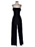Francesca's 100% Polyester Black Jumpsuit Size S - photo 1