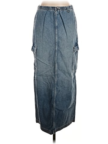 Zara Denim Skirt (view 1)