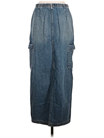 Zara Denim Skirt (view 2)