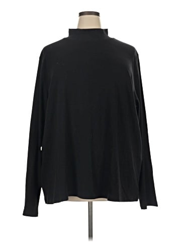 St. John's Bay Long Sleeve Turtleneck (view 1)