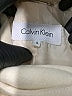 Calvin Klein 100% Wool Solid Ivory Wool Coat Size 4 - photo 6