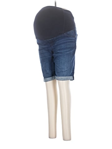 Isabel Maternity Denim Shorts (view 1)