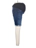 Isabel Maternity Blue Denim Shorts Size 8 Maternity - photo 4