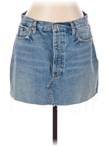 RE/DONE Denim Skirt (view 1)