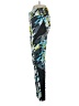 Zella Print Blue Active Pants Size S - photo 5