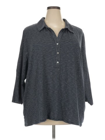 J.Jill Long Sleeve Polo (view 1)