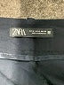 Zara Solid Black Shorts Size M - photo 3