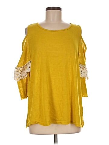 Umgee 3/4 Sleeve Top (view 1)