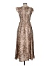 THML 100% Polyester Paisley Brown Cocktail Dress Size XS - photo 2
