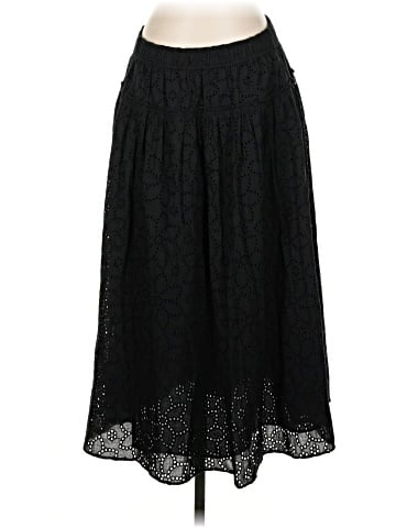 Madewell Eyelet Pull-On Midi Skirt (view 1)