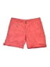 CAbi 100% Cotton Solid Orange Shorts Size 4 - photo 1