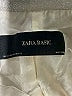 Zara Basic Metallic Silver Blazer Size XS - photo 6