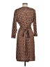 Mango Print Brown Cocktail Dress Size M - photo 2