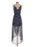 Sienna Sky 100% Polyester Paisley Blue Cocktail Dress Size XS - photo 2