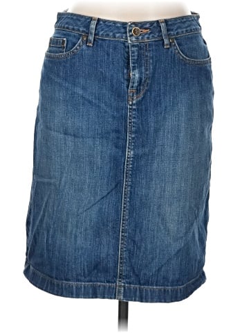 L.L.Bean Denim Skirt (view 1)