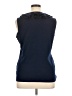 Chaps Blue Sleeveless Blouse Size XL - photo 2