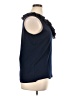 Chaps Blue Sleeveless Blouse Size XL - photo 4
