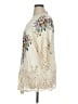 Solitaire 100% Rayon Ivory Kimono Size 1X - photo 5