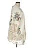 Solitaire 100% Rayon Ivory Kimono Size 1X - photo 4